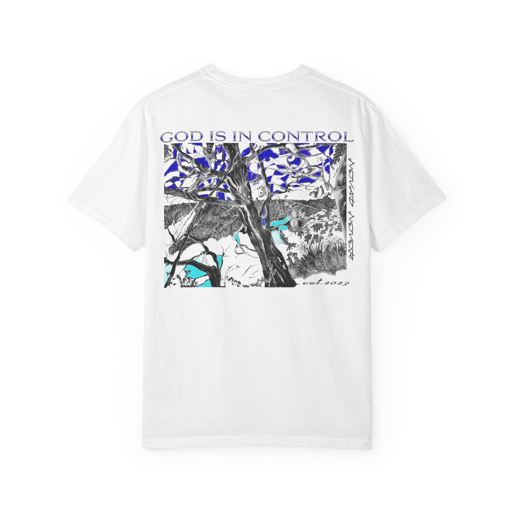 'God Oak' — Inspirational Faith Graphic Tee