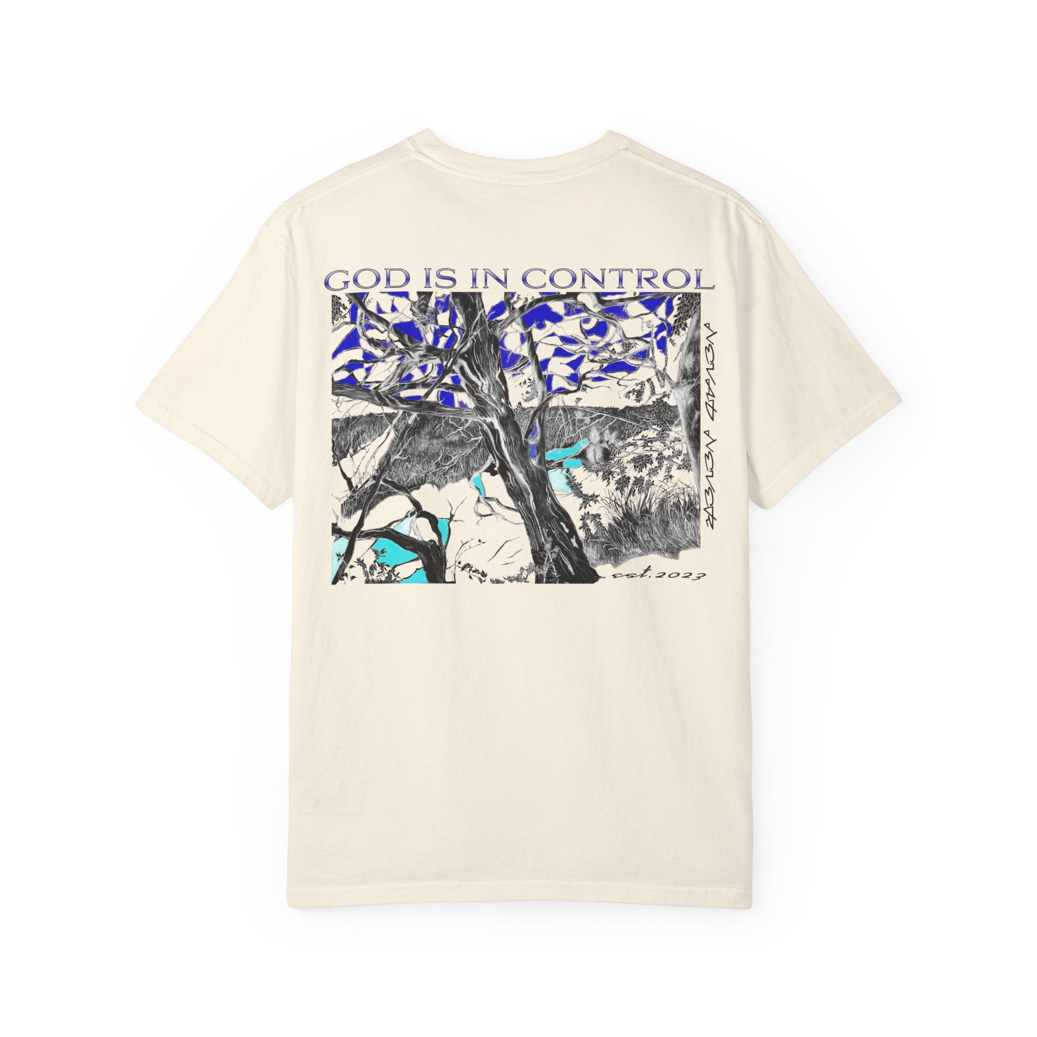 'God Oak' — Inspirational Faith Graphic Tee