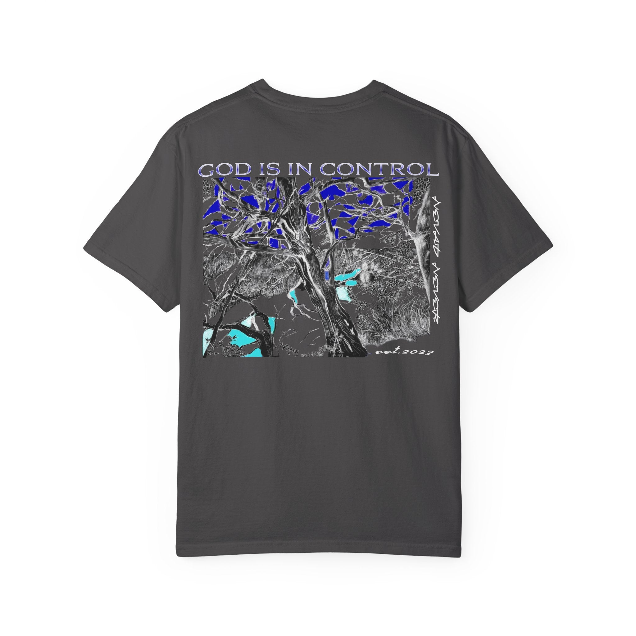 'God Oak' — Inspirational Faith Graphic Tee