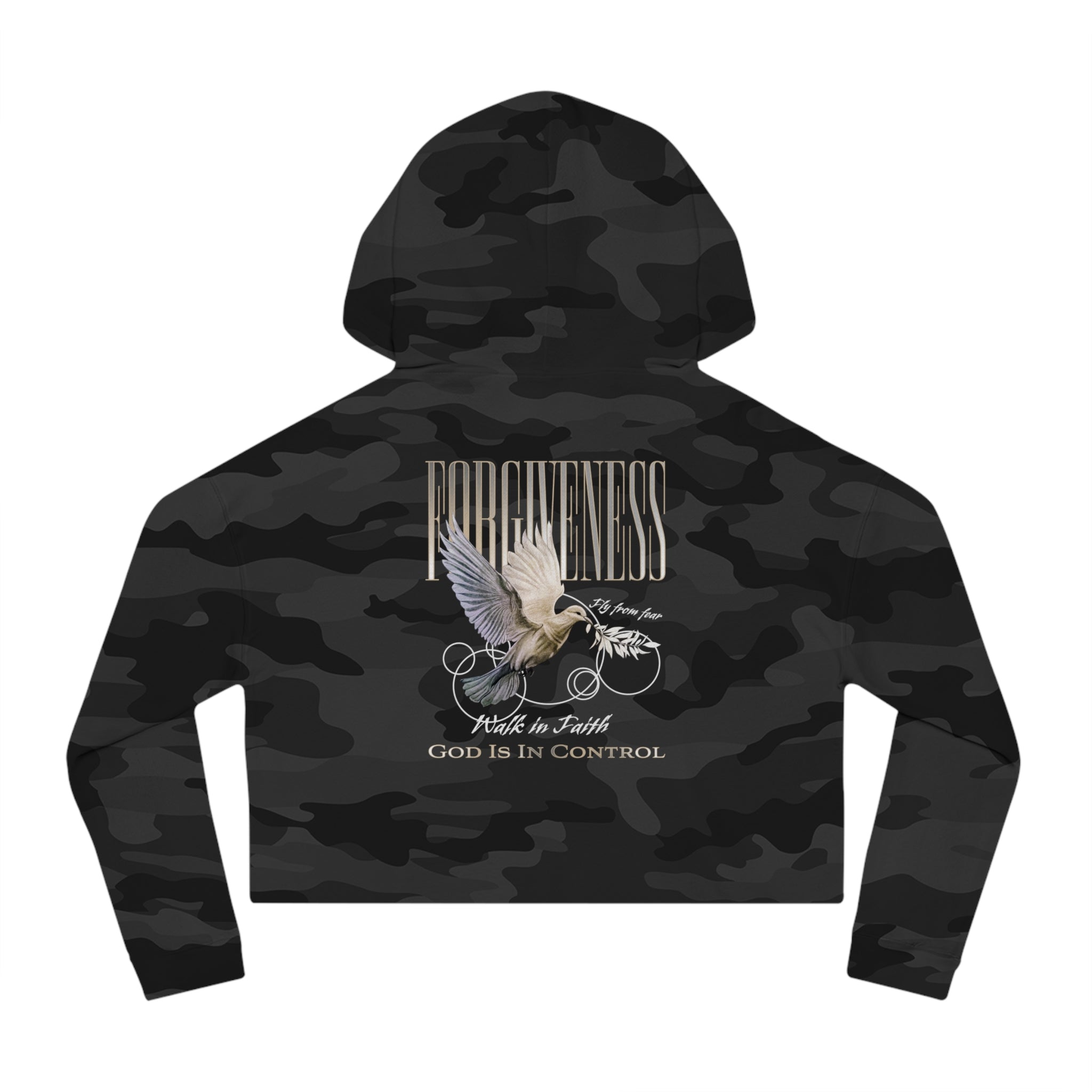 Women’s 'Forgivness' Cropped Hoodie