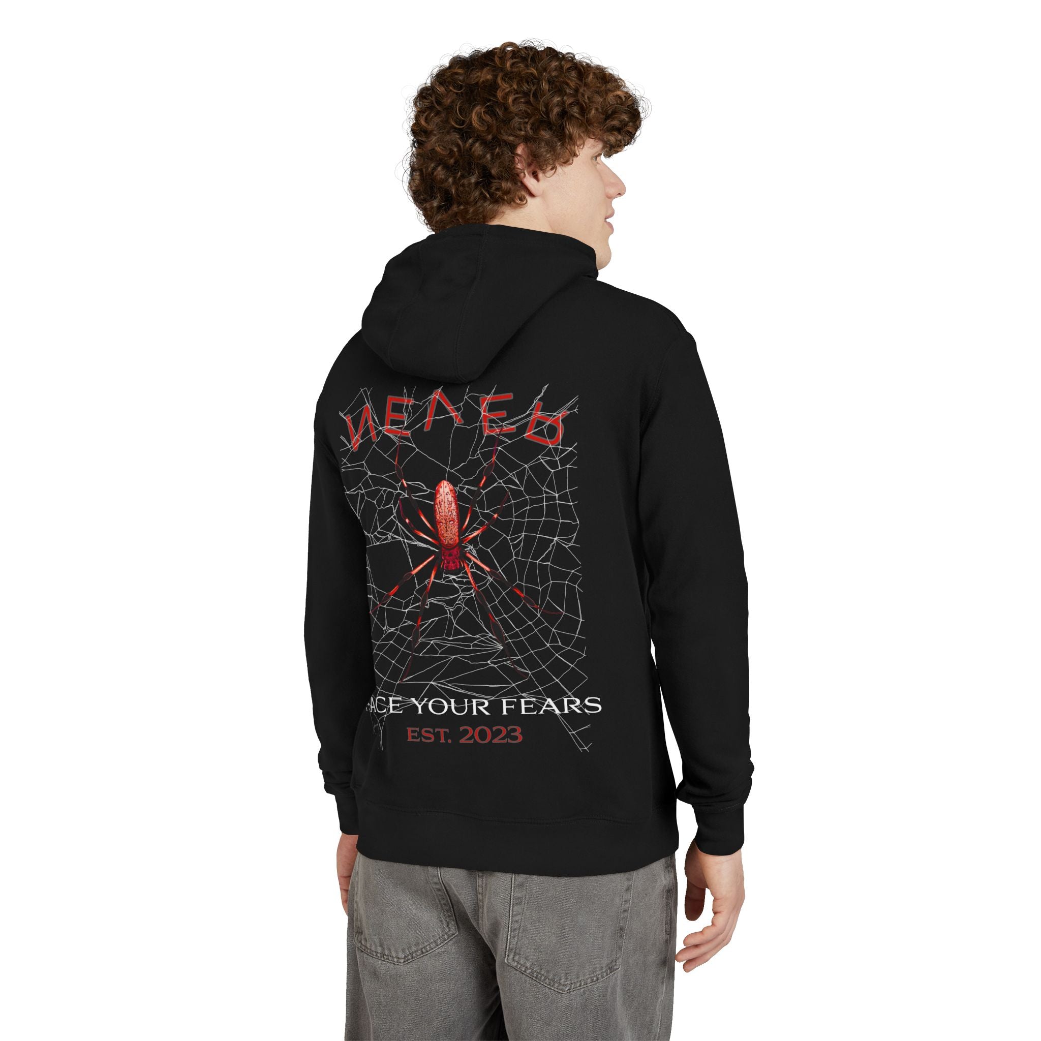 French Terry Spider Hoodie
